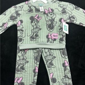 Disney Minnie Mouse Mint and Pink Set